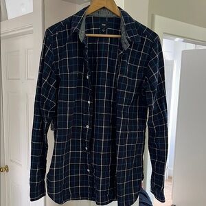GAP Blue Casual Button Down Shirt